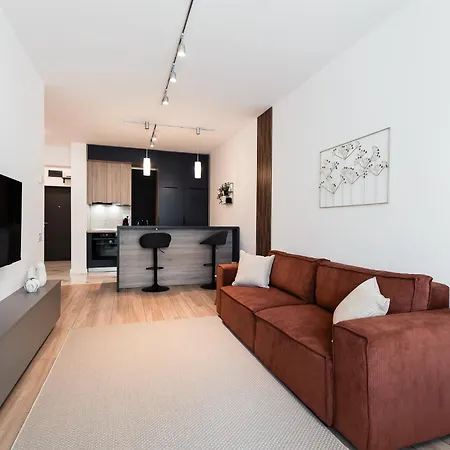 아파트 High-end 1br In Pipera W Parking 부쿠레슈티