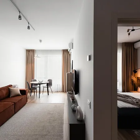 High-end 1br In Pipera W Parking Apartment Bucharest
