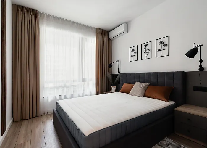 شقة High-end 1br In Pipera W Parking